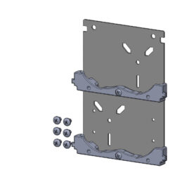 Double Shade Fascia Double Clutch Plate Bottom Left 6″