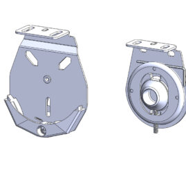 Cassette 120 Clutch and Idler Brackets